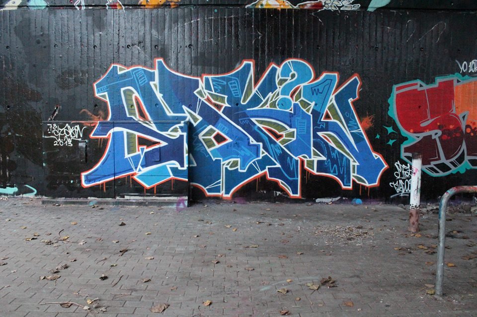 Graffiti Wall - Photo by SakonSiebenAcht - Sakon, 78, Konstanz (2013)