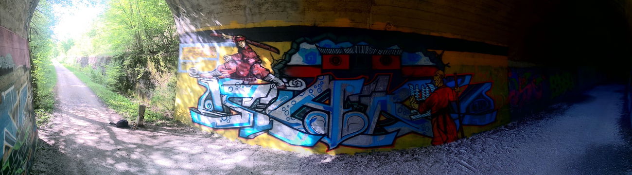 Graffiti Wall in Villingen - Photo by SakonSiebenAcht (2015)