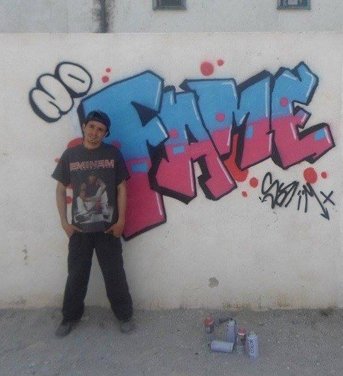 Graffiti Wall - Photo by Salimx