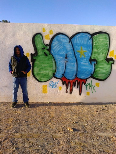 Graffiti Wall - Photo by Salimx