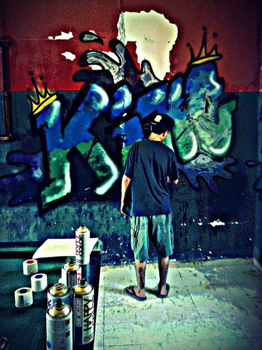Graffiti Wall - Photo by Salimx