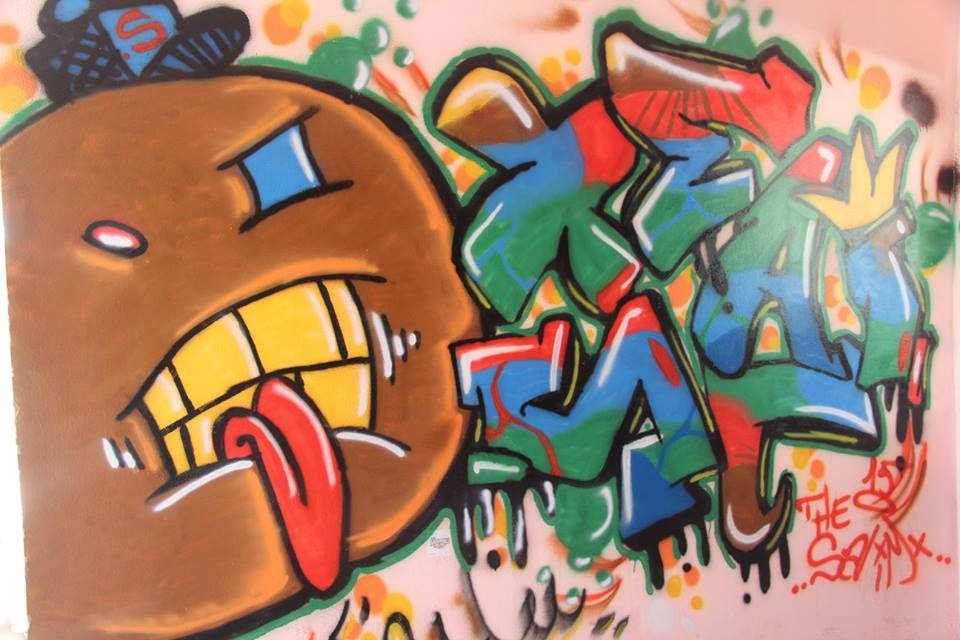 Graffiti Wall - Photo by Salimx