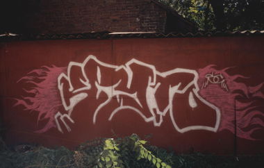 Graffiti Bombing - Photo by SamarCrew - SamarCrew, M55, SamJaks (2003)