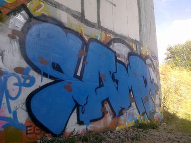 Graffiti Wall - Photo by Sampler - **
