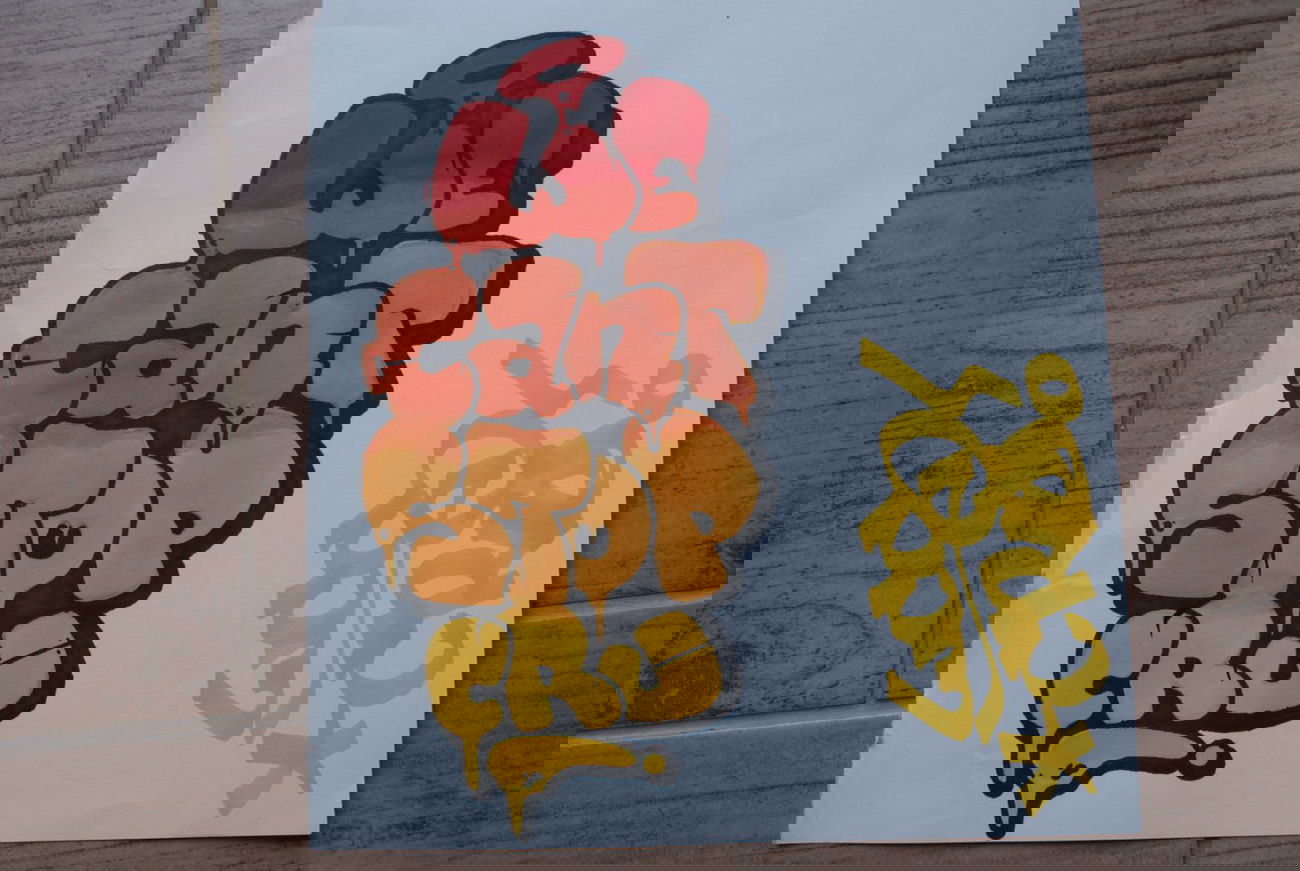 Graffiti Sketch - Photo by Sampler - WCS'CRU!