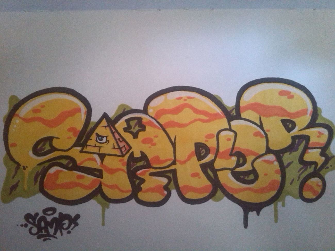 Graffiti Wall - Photo by Sampler