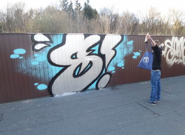 Graffiti Wall - Photo by Sampler