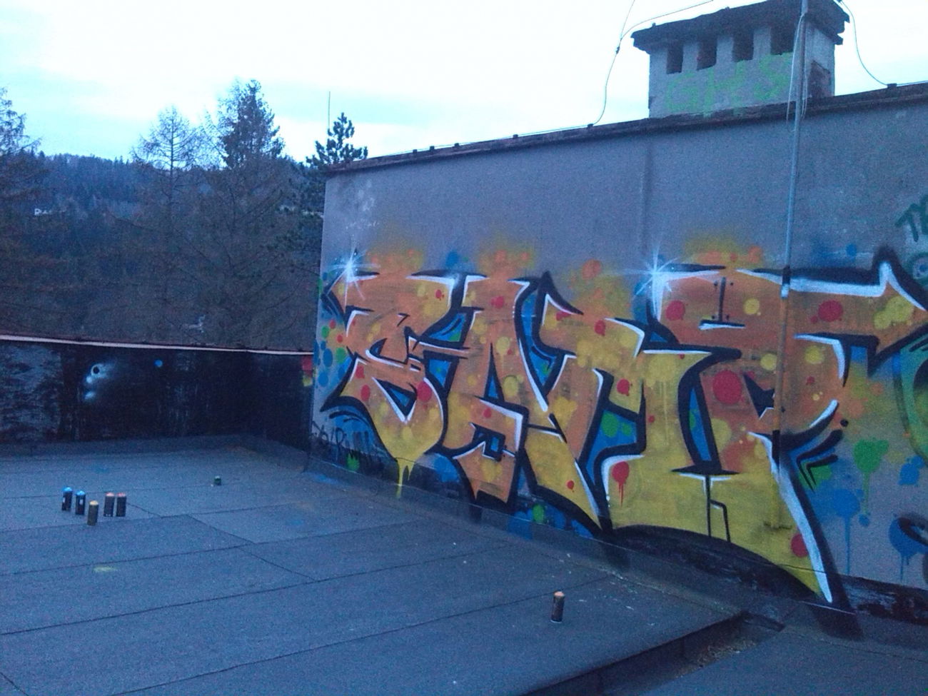 Graffiti Wall - Photo by Sampler