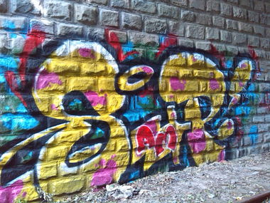 Graffiti Wall - Photo by Sampler