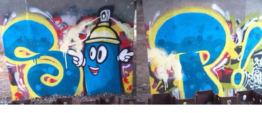 Graffiti Wall - Photo by Sampler