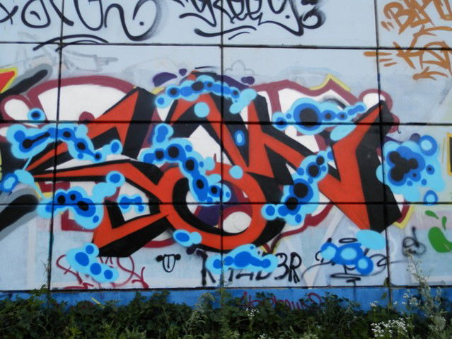 Graffiti Wall in Opole - Photo by SanOne