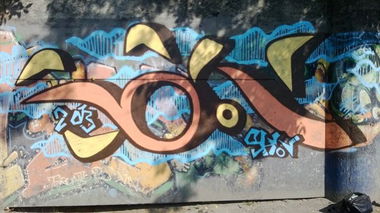 Graffiti Wall in Lviv - Photo by SanOne