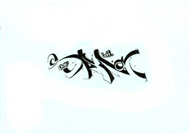 Graffiti Sketch - Photo by SanOne
