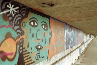 Graffiti Wall - Photo by Santos