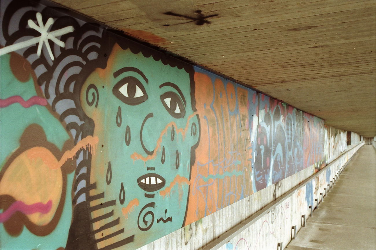 Graffiti Wall - Photo by Santos