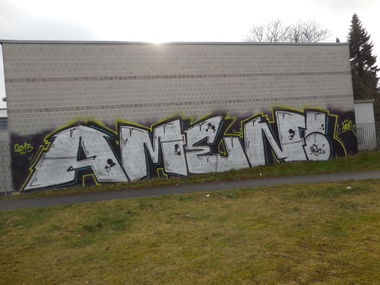 Graffiti Wall - Photo by Santos