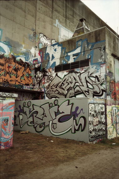 Graffiti Wall - Photo by Santos