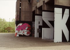 Graffiti Wall - Photo by Santos