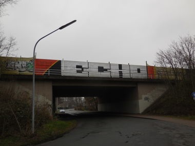 Graffiti Bombing - Photo by Santos