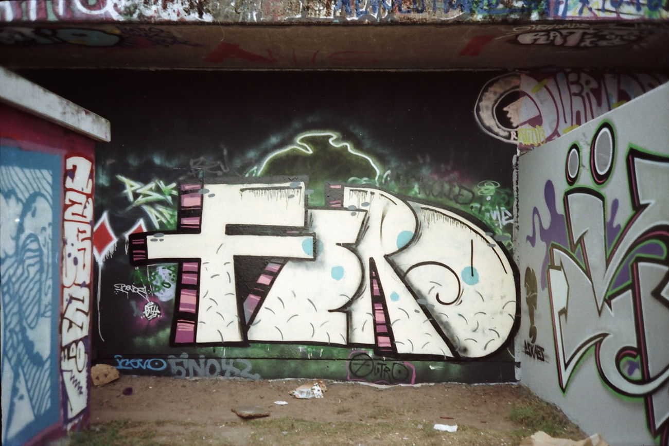 Graffiti Wall - Photo by Santos