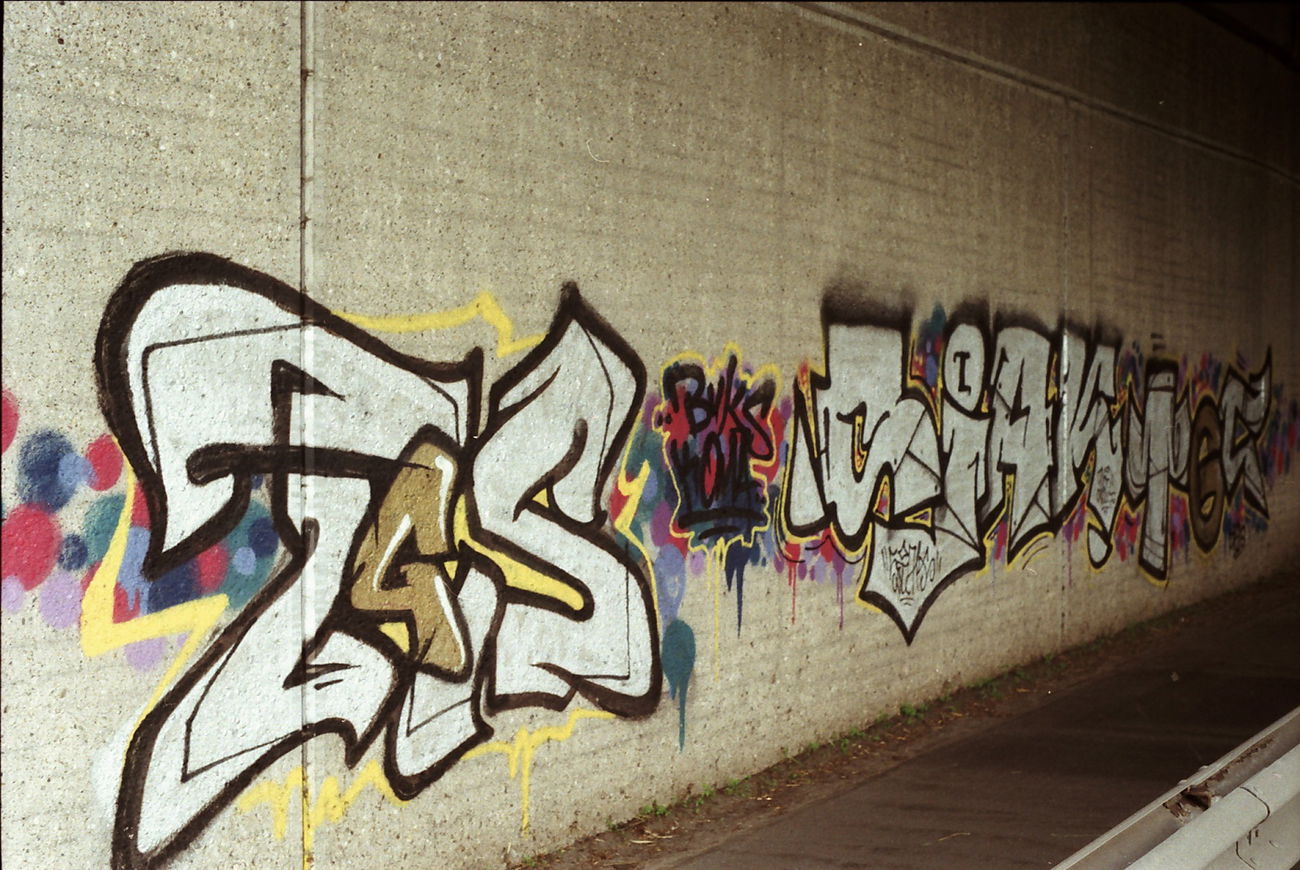 Graffiti Wall - Photo by Santos