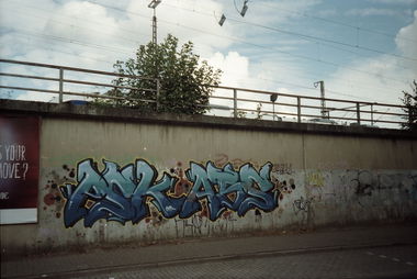 Graffiti Wall - Photo by Santos