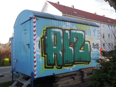 Graffiti Bombing - Photo by Santos