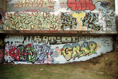 Graffiti Wall - Photo by Santos