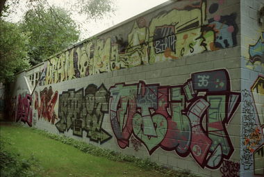 Graffiti Wall - Photo by Santos