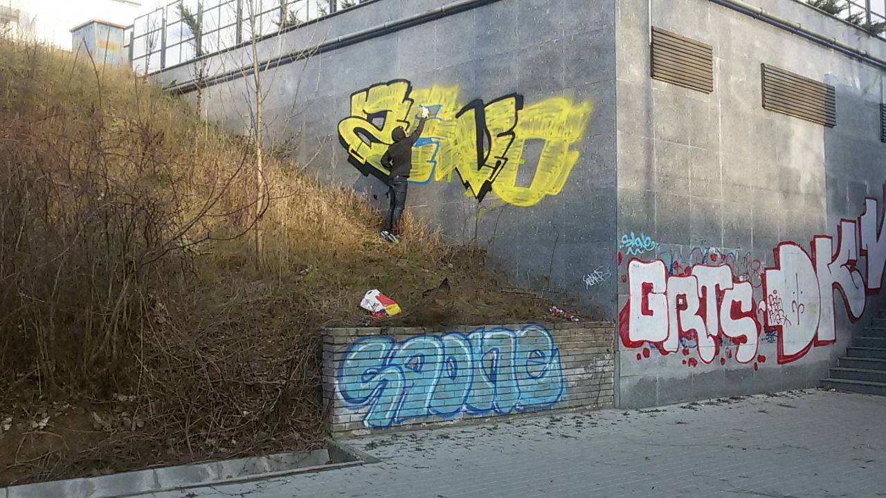 Graffiti in Витоша - Photo by Saonerlmdc - streetbombing, 2015 (2015)