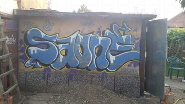 Graffiti Wall - Photo by Saonerlmdc - mtn, hardcore, chill (2015)