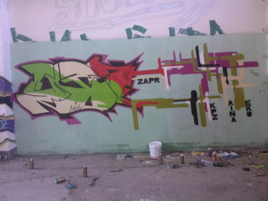Graffiti Wall - Photo by SapR