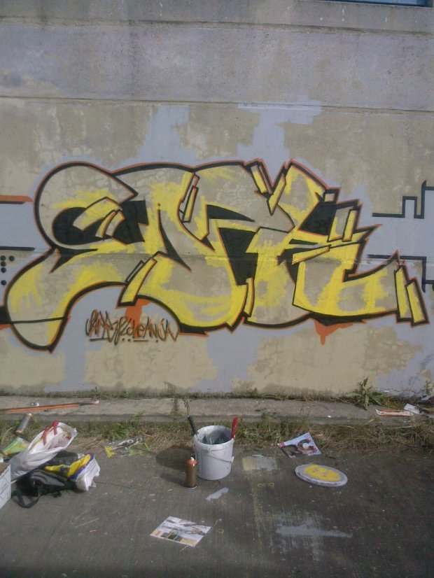 Graffiti Wall - Photo by SapR