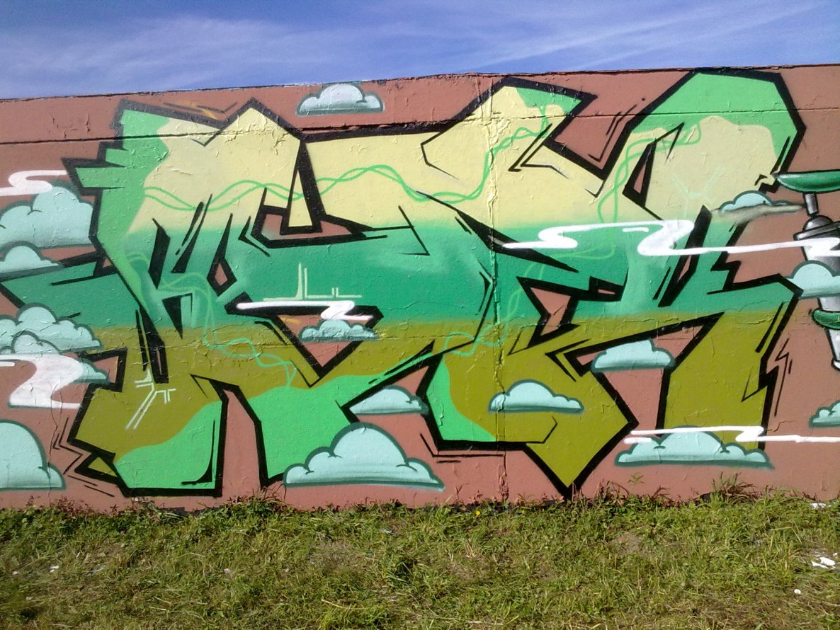 Graffiti Wall - Photo by SapR