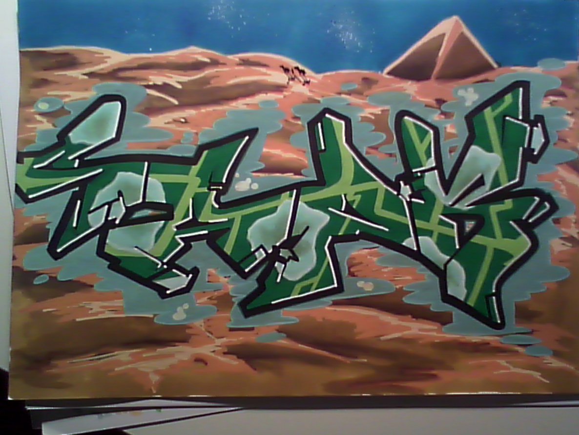 Graffiti Sketch - Photo by SapR