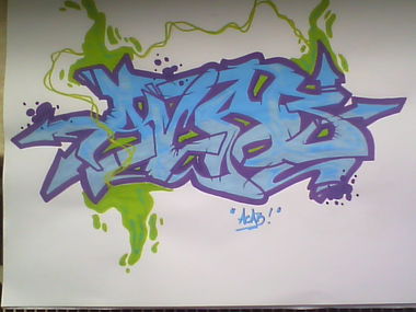 Graffiti Sketch - Photo by SapR