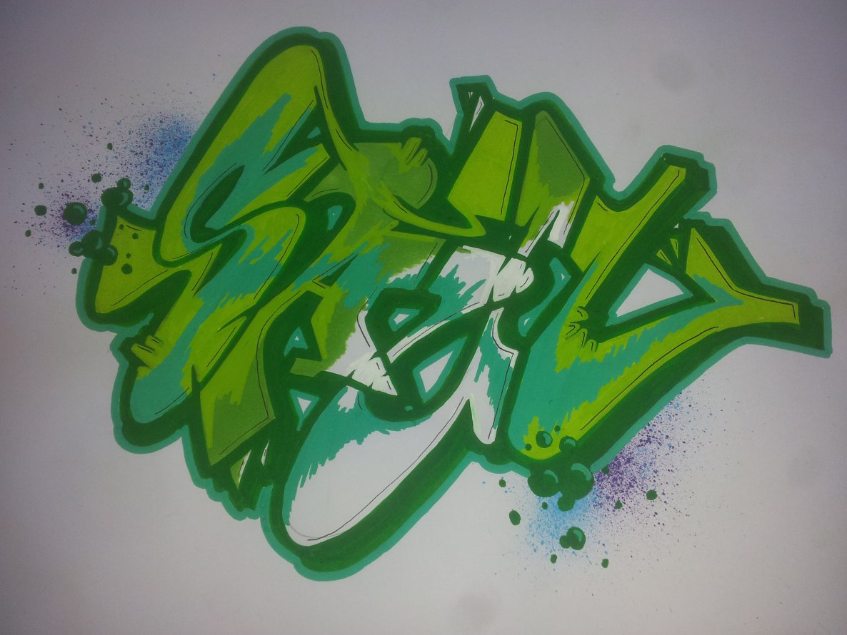 Graffiti Wall - Photo by SapR