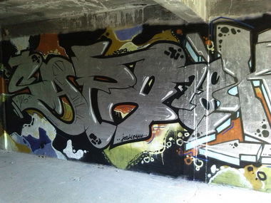 Graffiti Wall - Photo by SapR