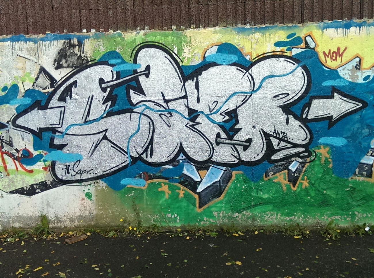 Graffiti Wall - Photo by SapR