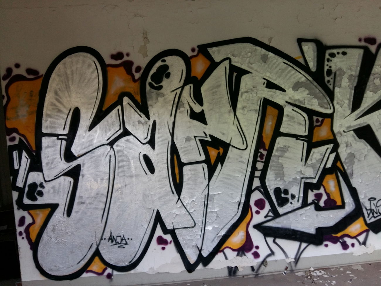 Graffiti Wall - Photo by SapR