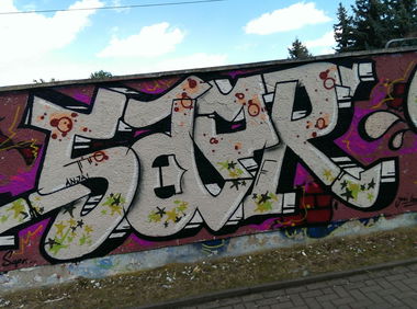 Graffiti Wall - Photo by SapR