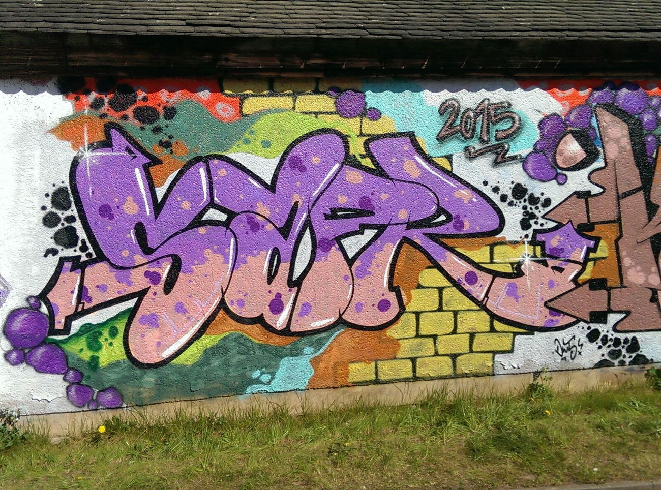 Graffiti Wall - Photo by SapR