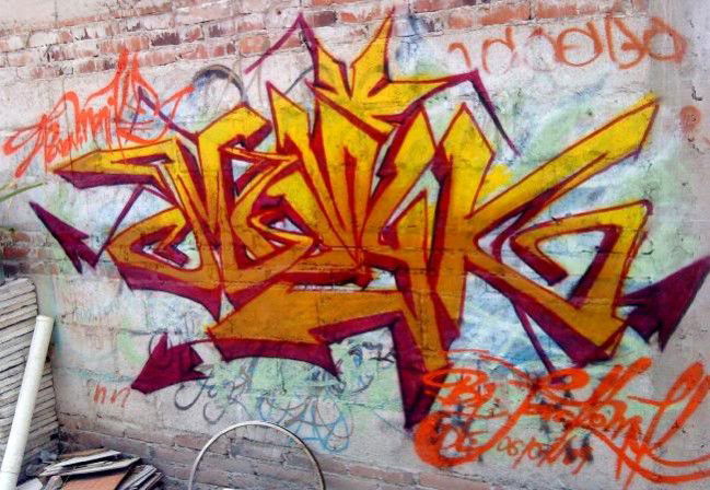 Graffiti Wall in Tx. Querétaro - Photo by SarckoMck - SarckoMck, Wallstyle (2009)