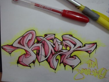 Graffiti Sketch - Photo by SarckoMck - IPA, crew, ES (2013)