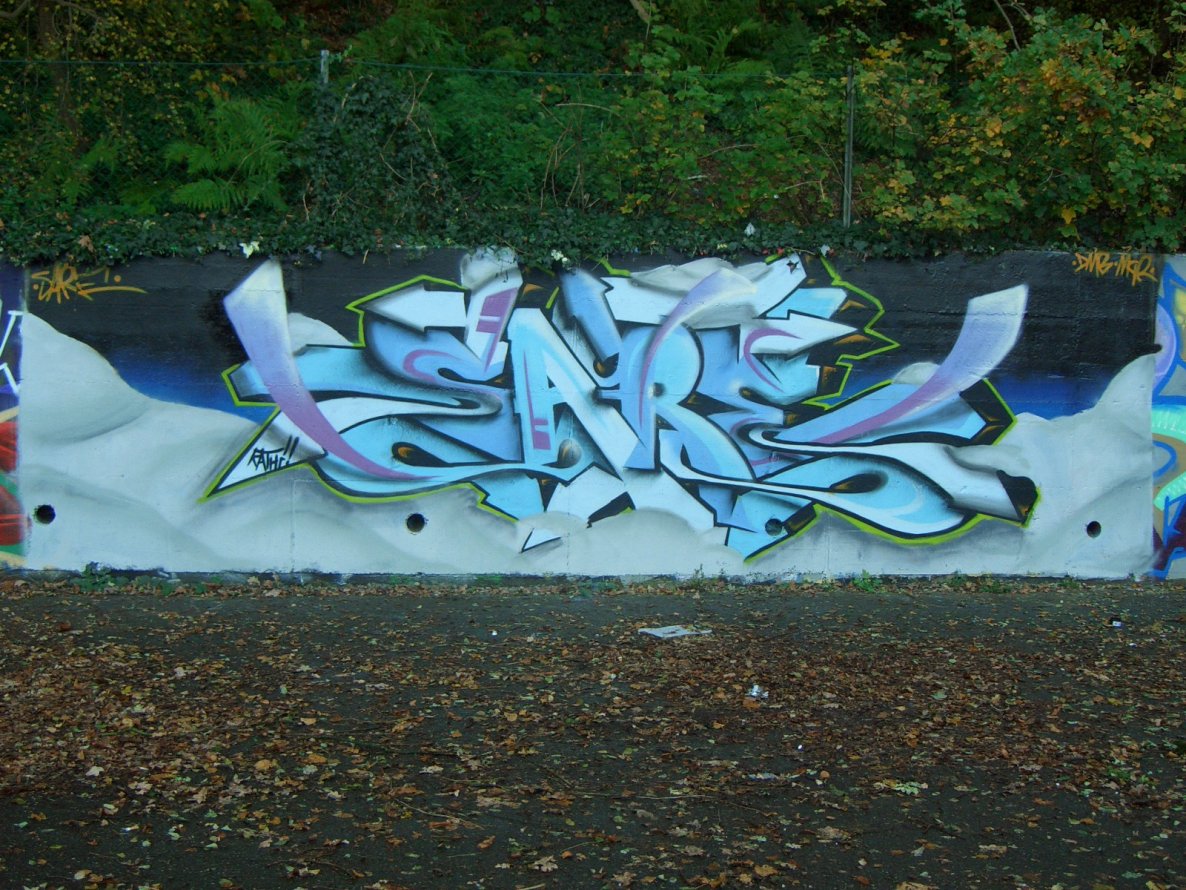 Graffiti Wall - Photo by SareOne_DmbMcr - sare (2010)