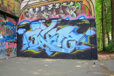 Graffiti Wall - Photo by SareOne_DmbMcr - sare (2012)