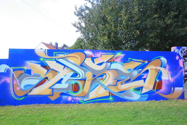 Graffiti Wall - Photo by SareOne_DmbMcr - sare (2012)