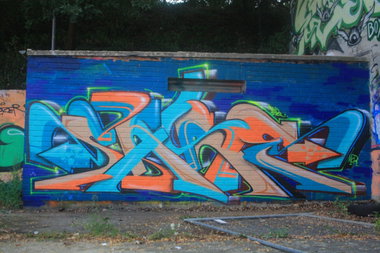 Graffiti Wall - Photo by SareOne_DmbMcr - sare (2012)