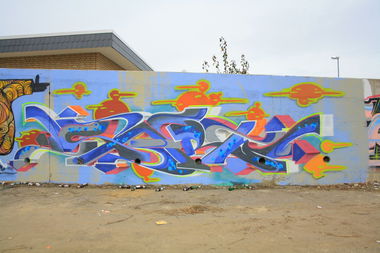 Graffiti Wall - Photo by SareOne_DmbMcr - sare (2013)