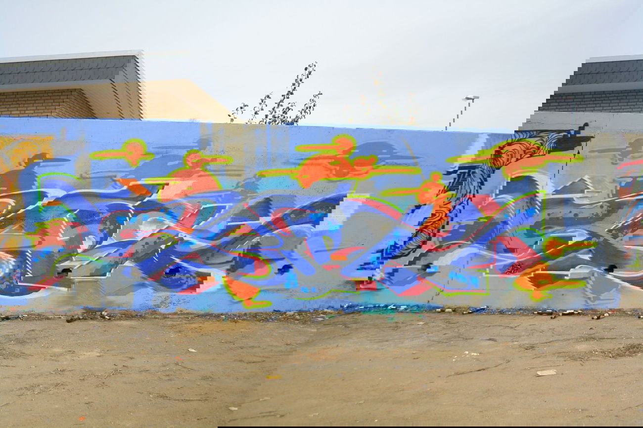 Graffiti Wall - Photo by SareOne_DmbMcr - sare (2013)